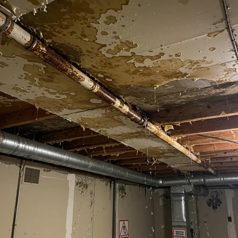 Ceiling Water Damage Repair in Rochester, WI